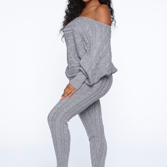 Grey Sweater Set - Picture 3 of 3